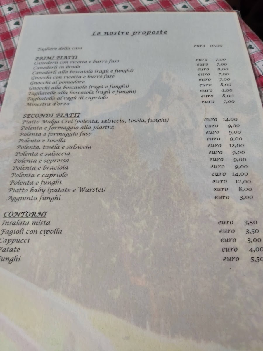 Menu Malga Crel-9